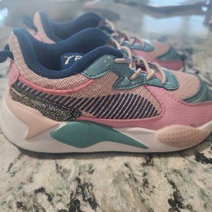 Puma Kids Sneakers - Pink, Blue, teal